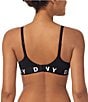 Color:Black - Image 2 - Cozy Underwire Adjustable Strap T-Shirt Bra