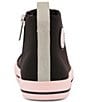 Color:Black - Image 3 - Girls' Hannah High-Top Sneakers (Youth)