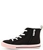Color:Black - Image 4 - Girls' Hannah High-Top Sneakers (Youth)
