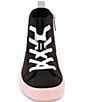 Color:Black - Image 5 - Girls' Hannah High-Top Sneakers (Youth)