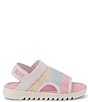 Color:Pink Multi - Image 2 - Girls' Josie Mesh Sandals (Toddler)