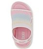 Color:Pink Multi - Image 6 - Girls' Josie Mesh Sandals (Toddler)