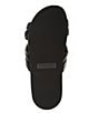 Color:Black - Image 6 - Indra Leather Crossband Sandals
