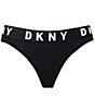 Color:Black/DK - Image 1 - Logo Bikini Panty