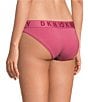 Donna Karan DKNY By Donna Karan Logo Bikini Panties, Color:Dark Rose - Image 2