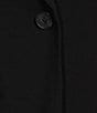 Donna Karan DKNY by Donna Karan Long Sleeve 1-Button Blazer, Color:Black - Image 4