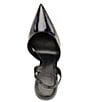 Color:Black - Image 4 - Macia Patent Slingback Stiletto Pumps