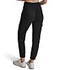 Donna Karan DKNY by Donna Karan Logo Slim Fit Cargo Pull-On Joggers, Color:Black - Image 2