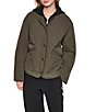DKNY Mix Media Light Weight Diamond Quilt Snap Front Jacket - Image 5