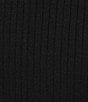 Color:Black/Citrine/Black - Image 4 - Mix Media V-Neck Long Sleeve Pullover Sweater