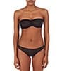 Color:Black - Image 3 - Modern Lace Unlined Strapless Bra