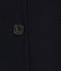 Donna Karan DKNY by Donna Karan Coordinating Notch Collar Long Sleeve Two Button Blazer, Color:Navy - Image 5