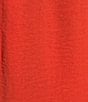 Color:Tigerlily - Image 3 - Petite Size Sleeveless V-Neck Tie Waist Faux Wrap Dress