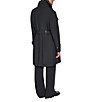 DKNY Petite Size Softshell Stand Collar Asymmetrical Zip Trench Coat - Image 2