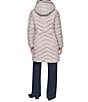 DKNY Quilted Funnel Collar Hooded Zip Front Puffer Jacket - Image 2
