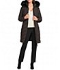 DKNY Quilted Removable Hooded Stand Collar Zip Front Jacket - Image 3