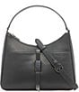Color:Black - Image 1 - Seth Vegan Leather Shoulder Bag