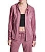 DKNY Sport by Donna Karan Coordinating Space-Dye Raglan Full Zip Hoodie - Image 1