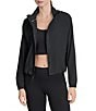 Donna Karan DKNY Sport by Donna Karan Full Zip Commuter Jacket, Color:Black - Image 1