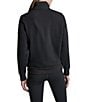 DKNY Sport by Donna Karan Lightweight Hybrid Mock Neck Full Zip Jacket - Image 2