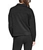 DKNY Sport by Donna Karan Scuba Mock Neck Half Zip Pullover - Image 2