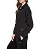 DKNY Sport by Donna Karan Scuba Mock Neck Half Zip Pullover - Image 3