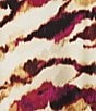 Color:Parchment - Image 4 - Stretch Jersey V-Neck Short Sleeve Wrap Top