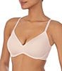 Color:Blush - Image 1 - Stretch Underwire Lift T-Shirt Bra