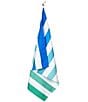 Color:Endless River - Image 2 - Cabana Stripe Quick Dry & Recycled Materials Beach Towel