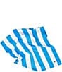 Color:Bondi Blue - Image 2 - Cabana Stripe Quick Dry & Recycled Materials Beach Towel