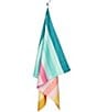 Dock & Bay Summer Shop Collection Coastal Candy Striped Quick Dry Beach Towel, Color:Multi - Image 2