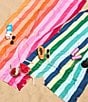 Dock & Bay Summer Shop Collection Multi Striped Quick Dry Beach Towel, Color:Miami Sorbet - Image 2