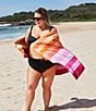 Dock & Bay Summer Shop Collection Multi Striped Quick Dry Beach Towel, Color:Miami Sorbet - Image 5