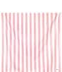 Color:Malibu Pink Stripe - Image 2 - Outdoor Living Collection Malibu Stripe Quick-Dry Beach Towel for Two