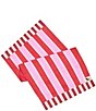 Dock & Bay Striped Quick Dry and Recycled Materials Bath Towel - Image 3