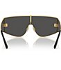 Dolce & Gabbana Men's DG2305 Shield Sunglasses, Color:Gold - Image 4