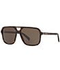 Dolce & Gabbana Men's Dg4354 58mm Square Sunglasses - Image 1