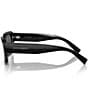 Color:Black - Image 3 - Men's DG4460 56mm Square Sunglasses