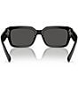 Color:Black - Image 4 - Men's DG4460 56mm Square Sunglasses