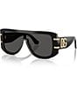 Dolce & Gabbana Men's DG4565 27mm Rectangle Sunglasses - Image 1