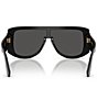 Dolce & Gabbana Men's DG4565 27mm Rectangle Sunglasses - Image 3