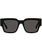 Color:Black - Image 2 - Men's Dg6184 52mm Square Sunglasses