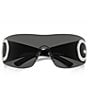 Color:Black - Image 5 - Women's DG2298B40-X 0mm Wrap Pillow Sunglasses