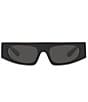 Color:Black - Image 2 - Women's DG4411 54mm Rectangle Sunglasses