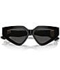 Color:Dark Grey - Image 5 - Women's DG4469 59mm Cat Eye Sunglasses
