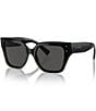Color:Black - Image 1 - Women's DG4471 52mm Square Sunglasses