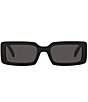 Color:Black - Image 2 - Women's Dg6187 53mm Rectangle Sunglasses