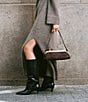Dolce Vita Ambriaa Suede Kisslock Shoulder Bag - Image 6