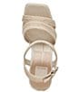 Color:Ivory Pearls - Image 5 - Anira Pearl Ankle Strap Sandals