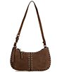 Dolce Vita Axelle Suede Studded Shoulder Bag - Image 1